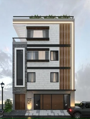 G+3 project at Bluejay Atmosphere with hydraulically pressed Bricktech blocks