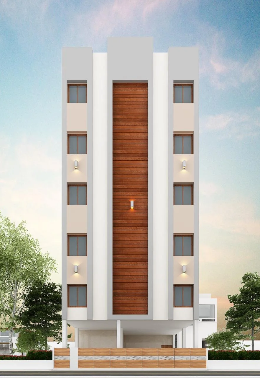 G+4 residential project under construction at Harohalli